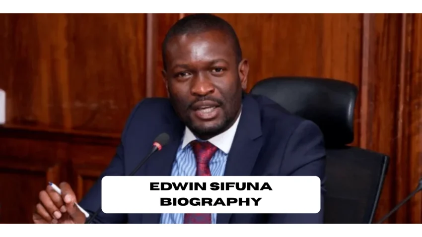Edwin Sifuna Biography